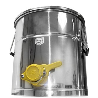 Stáčacia nerez nádoba 25 kg - plast kohút